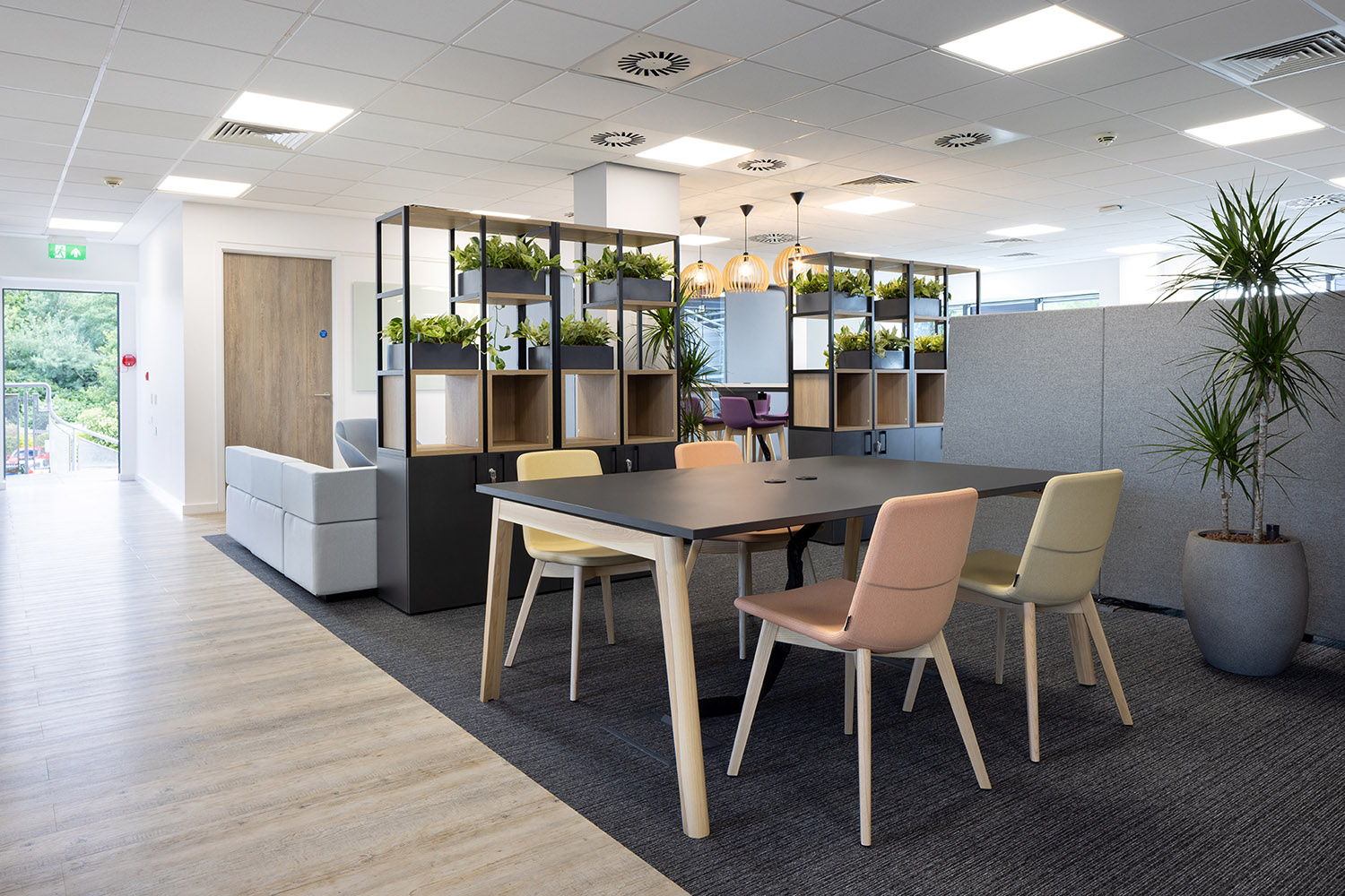 Photo of the Energy & Utility Skills Office after it's 2024 refurbishment.