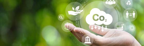 Carbon capture icons
